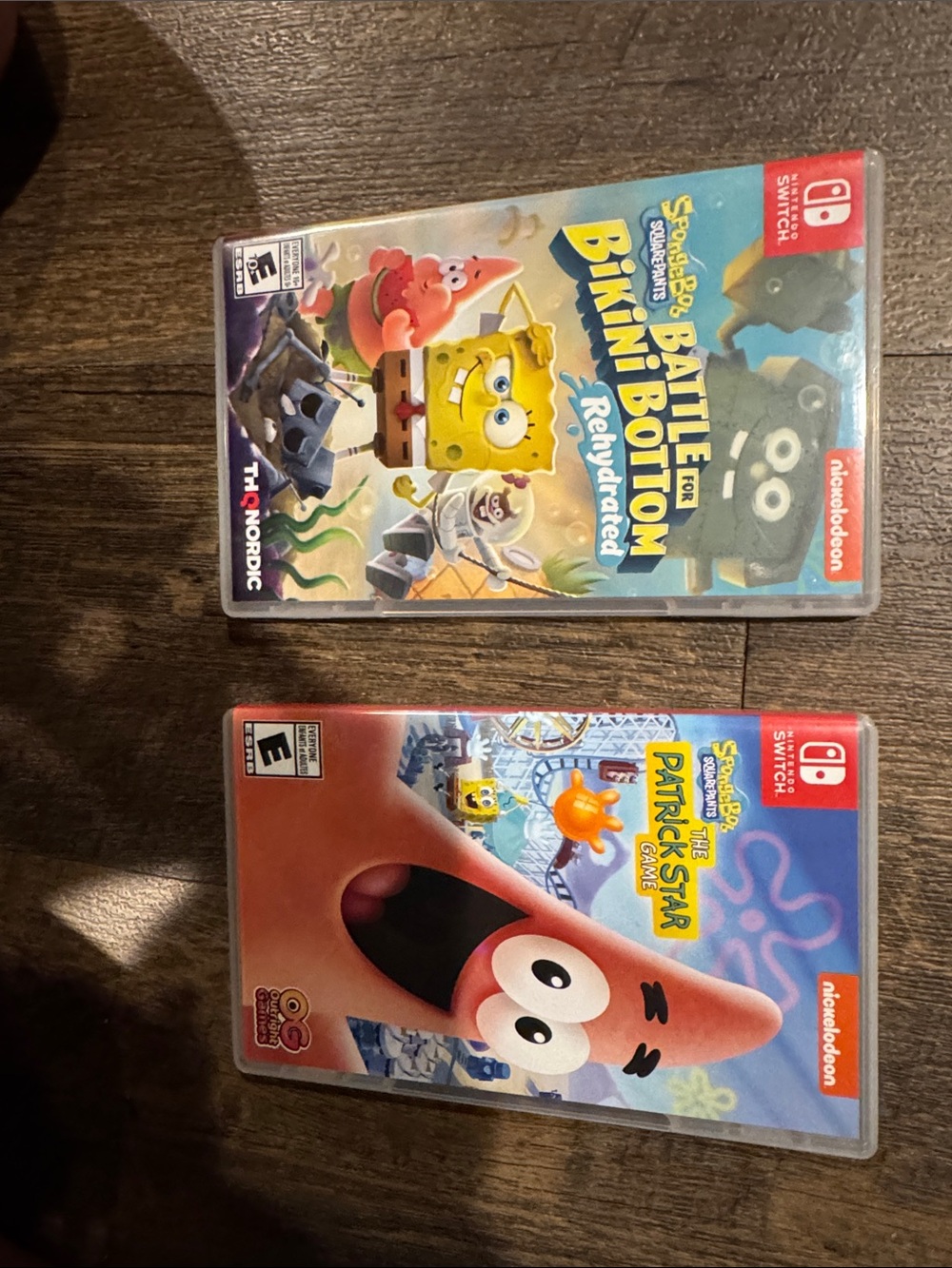 SpongeBob Nintendo Switch Set